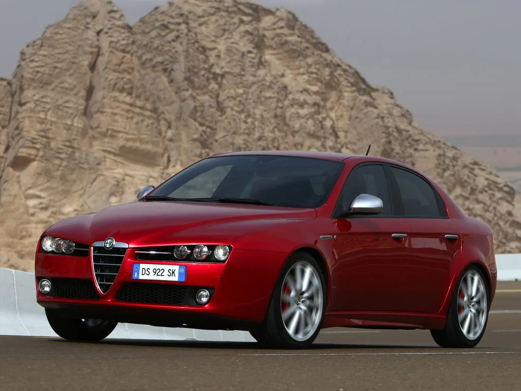 Alfa Romeo 159 рестайлинг 2008, седан, 1 поколение, 939A (02.2008 - 01.2012)