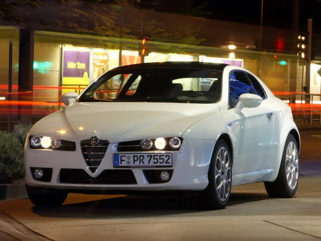 Alfa Romeo Brera рестайлинг 2008, хэтчбек 3 дв., 1 поколение, 939D (03.2008 - 02.2010)