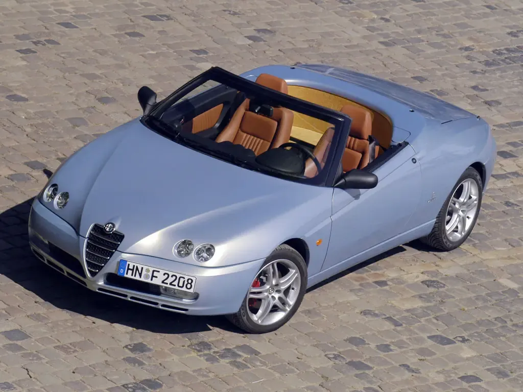 Alfa Romeo Spider 2-й рестайлинг 2003, открытый кузов, 2 поколение, 916 (06.2003 - 12.2005)