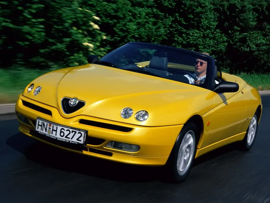 Alfa Romeo Spider рестайлинг 1998, открытый кузов, 2 поколение, 916 (06.1998 - 06.2003)