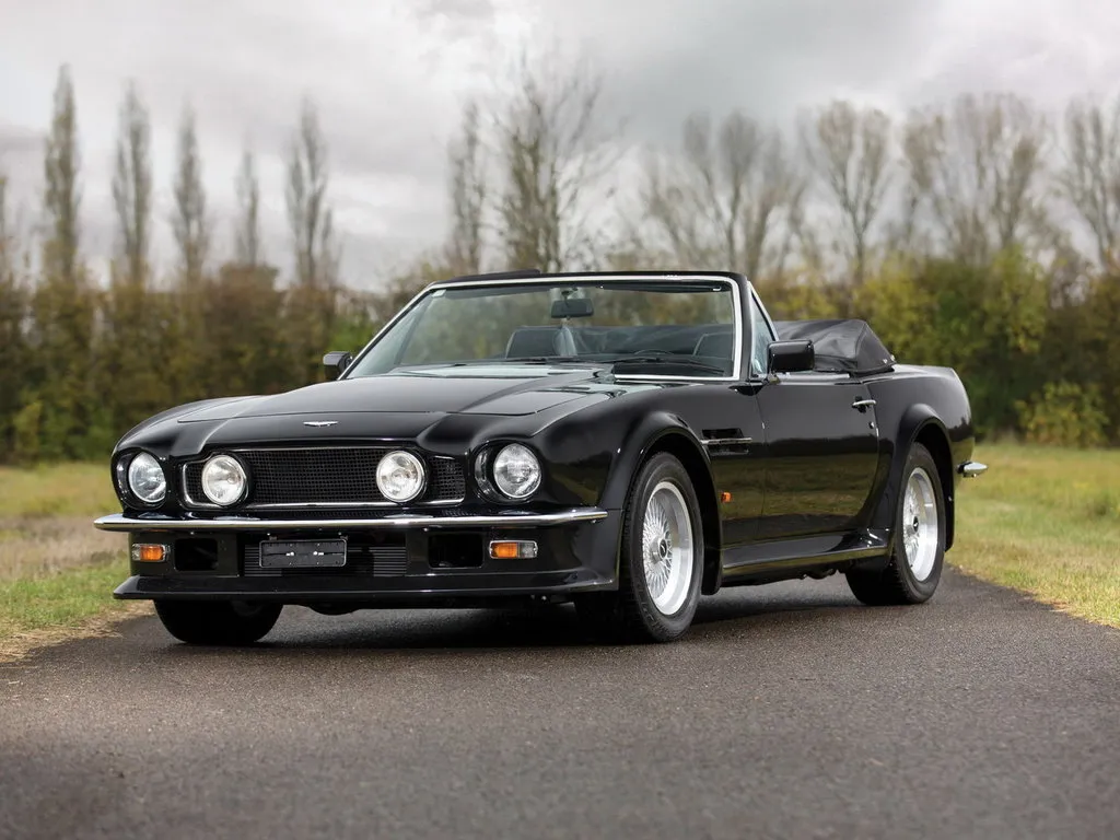 Aston Martin Vantage 1977, открытый кузов, 1 поколение (03.1977 - 12.1989)