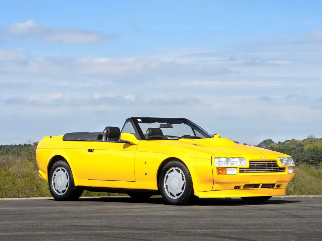 Aston Martin Zagato 1986, открытый кузов, 1 поколение (03.1986 - 12.1989)