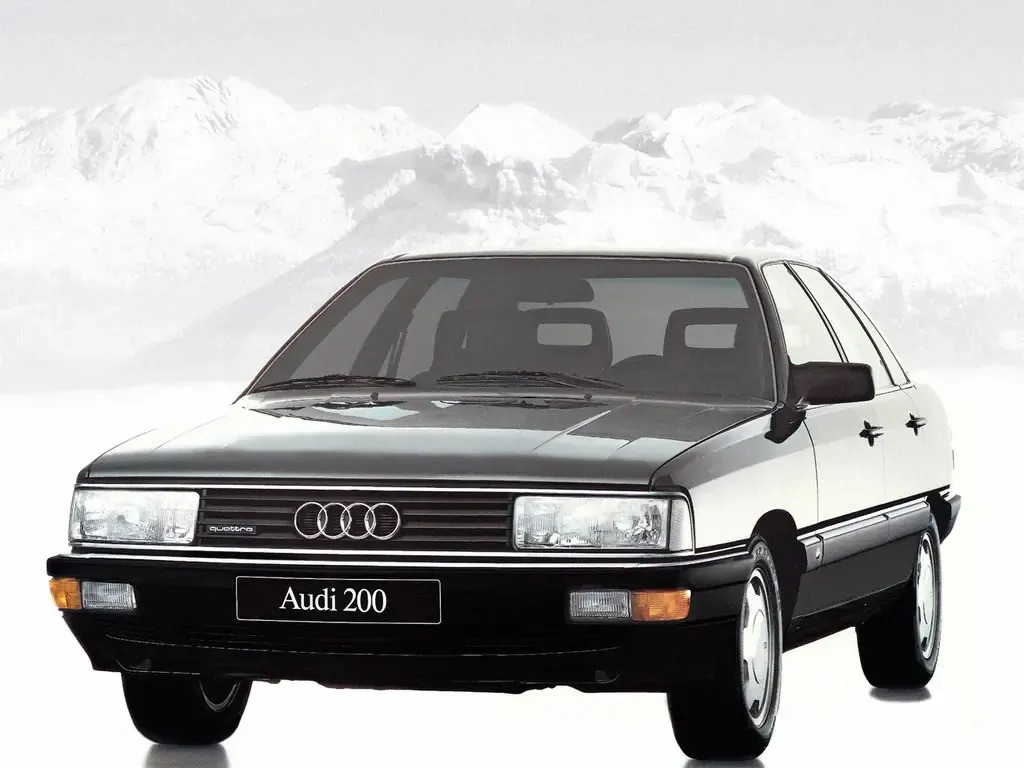 Audi 200 1983, седан, 3 поколение, C3 (06.1983 - 01.1987)