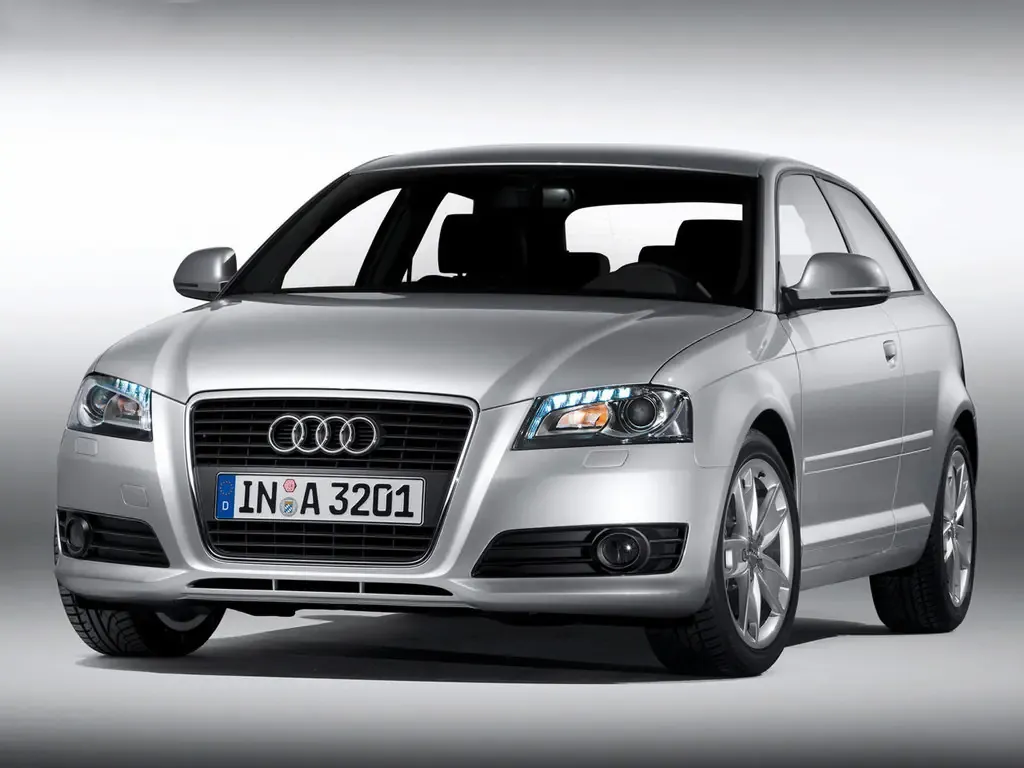 Audi A3 2-й рестайлинг 2008, хэтчбек 3 дв., 2 поколение, 8P (04.2008 - 08.2012)