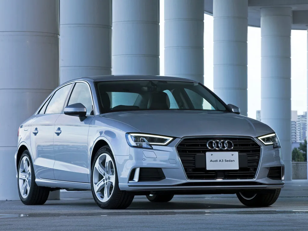 Audi A3 рестайлинг 2017, седан, 3 поколение, 8V (01.2017 - 04.2021)