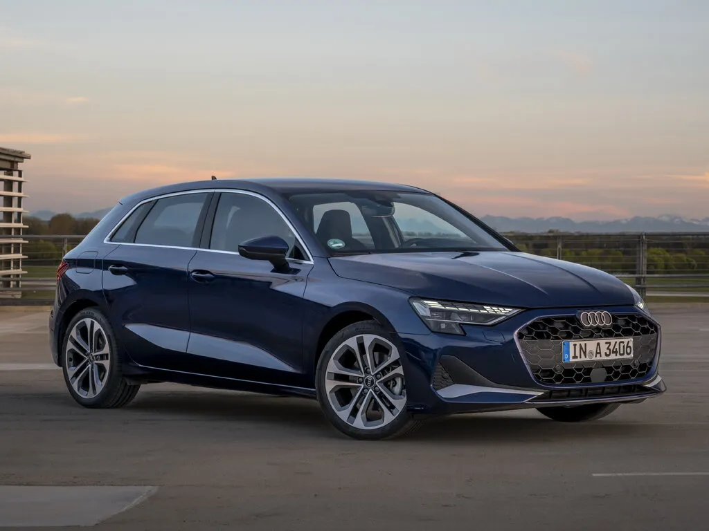 Audi A3 рестайлинг 2024, хэтчбек 5 дв., 4 поколение, 8Y (04.2024 - н.в.)