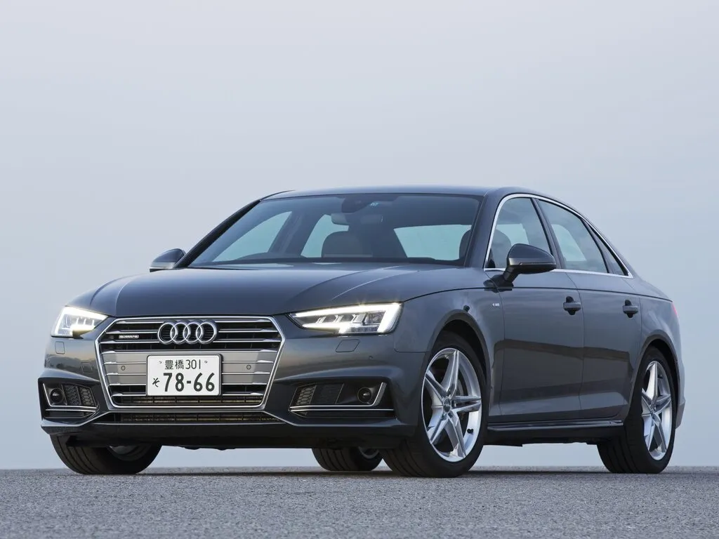 Audi A4 2015, седан, 5 поколение, B9 (12.2015 - 09.2020)