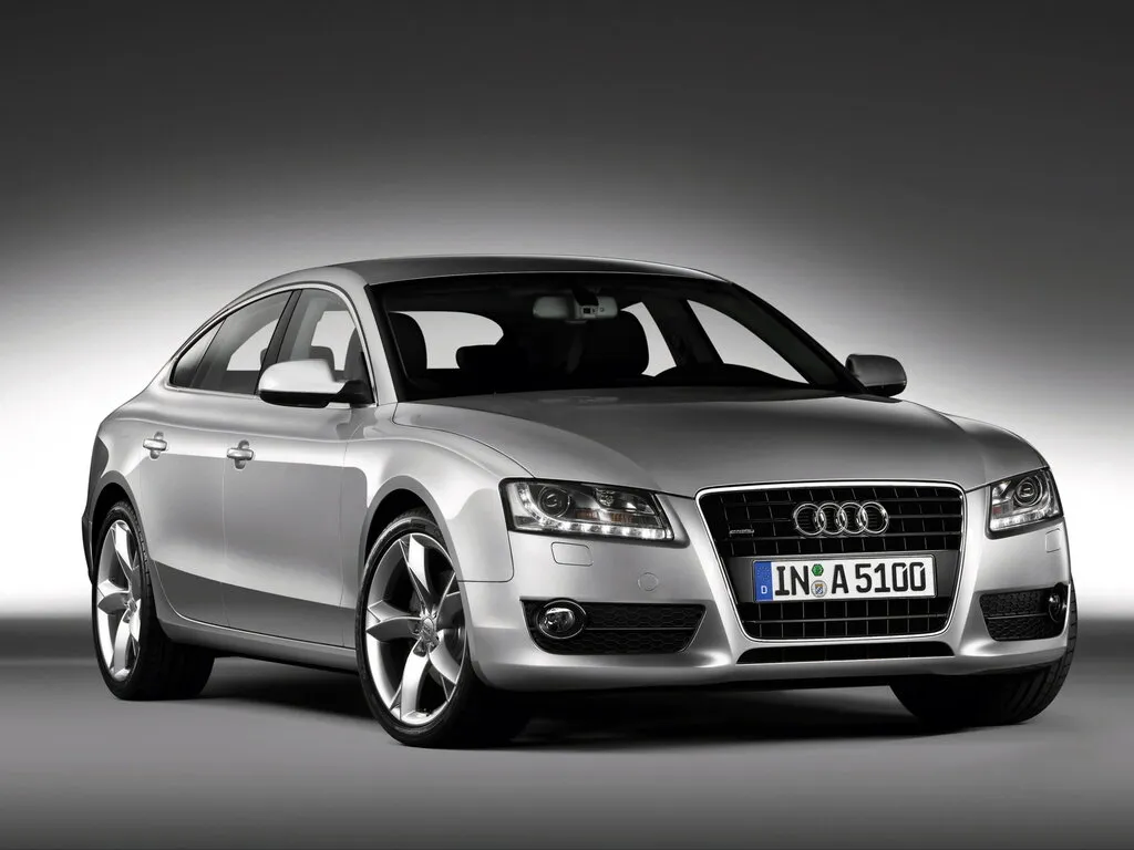 Audi A5 2009, лифтбек, 1 поколение, 8T (09.2009 - 07.2011)
