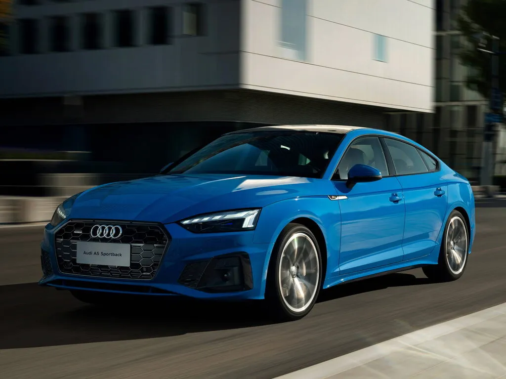 Audi A5 рестайлинг 2018, лифтбек, 2 поколение, F5 (10.2018 - 07.2024)