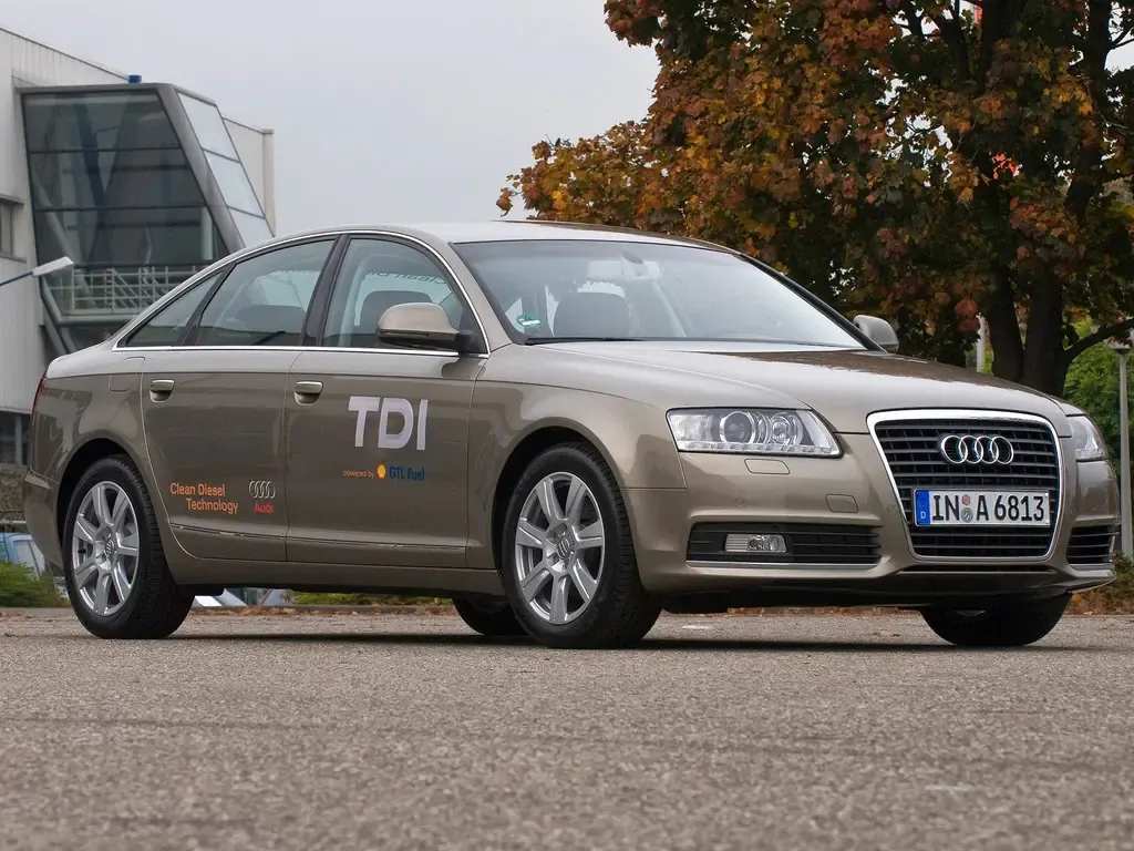 Audi A6 рестайлинг 2008, седан, 3 поколение, C6 (08.2008 - 05.2011)