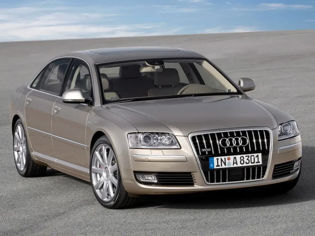 Audi A8 2-й рестайлинг 2007, седан, 2 поколение, D3 (09.2007 - 10.2009)