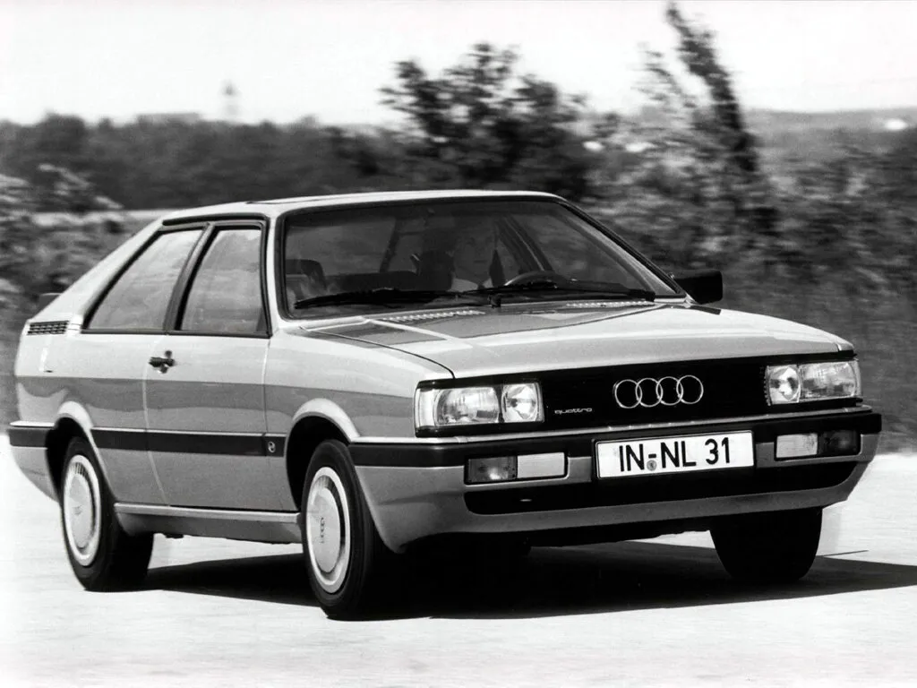Audi Coupe рестайлинг 1984, хэтчбек 3 дв., 1 поколение, B2 (08.1984 - 10.1987)