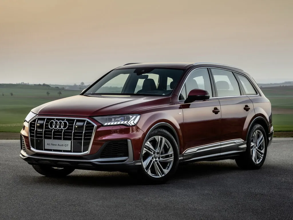Audi Q7 рестайлинг 2019, джип/suv 5 дв., 2 поколение (06.2019 - 07.2024)