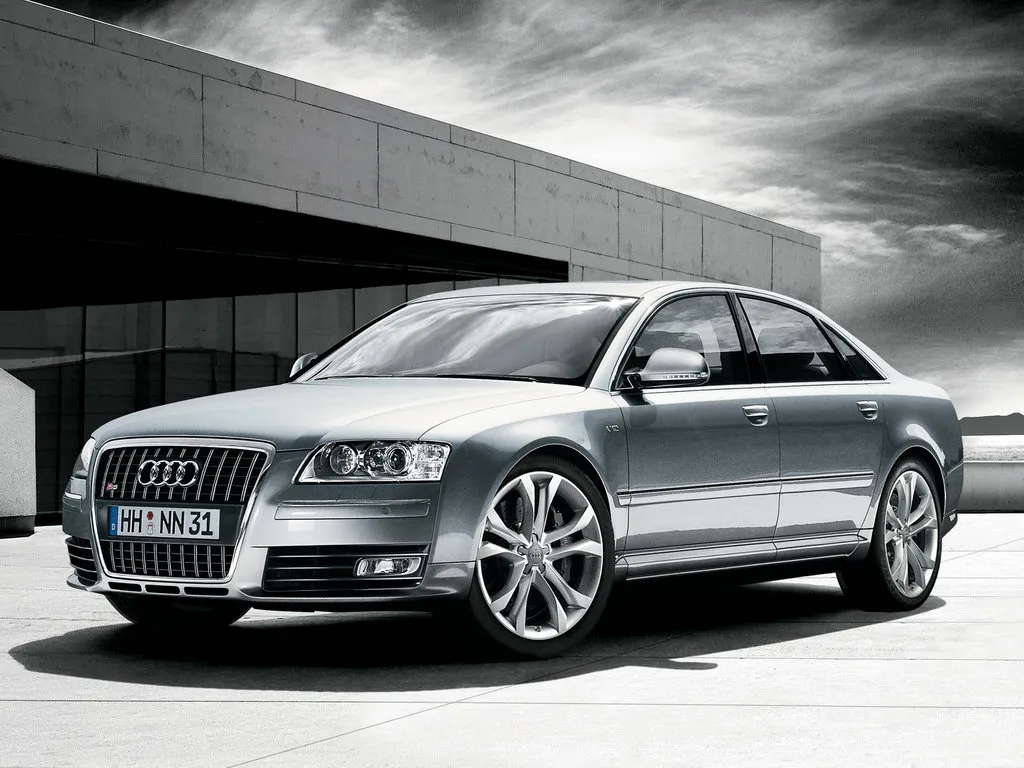 Audi S8 2-й рестайлинг 2007, седан, 2 поколение, D3 (09.2007 - 10.2011)