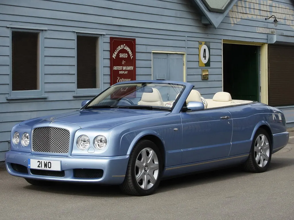 Bentley Azure 2006, открытый кузов, 2 поколение (04.2006 - 08.2010)