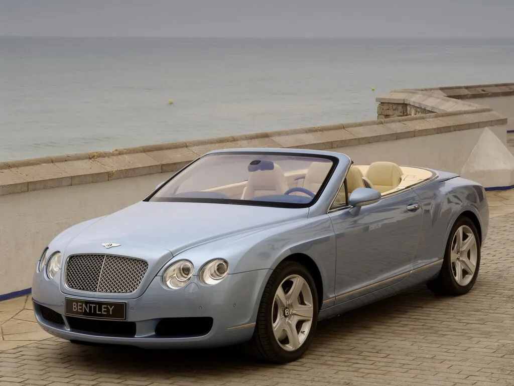 Bentley Continental GT 2005, открытый кузов, 1 поколение (09.2005 - 01.2009)