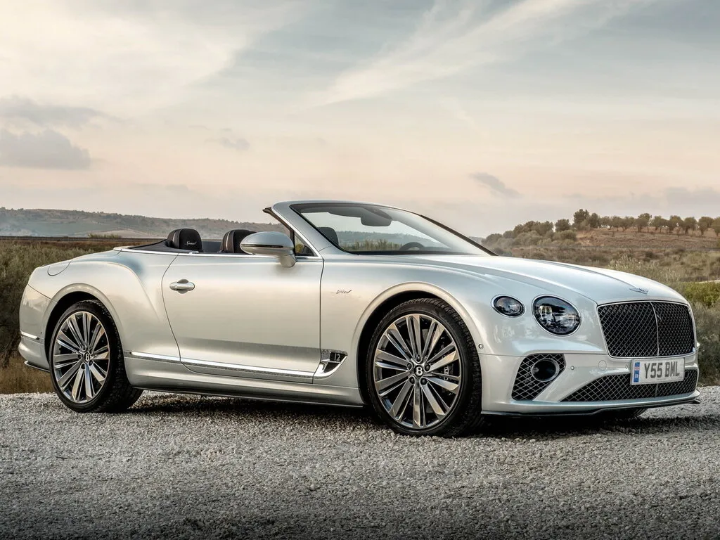 Bentley Continental GT 2018, открытый кузов, 3 поколение (11.2018 - 07.2024)