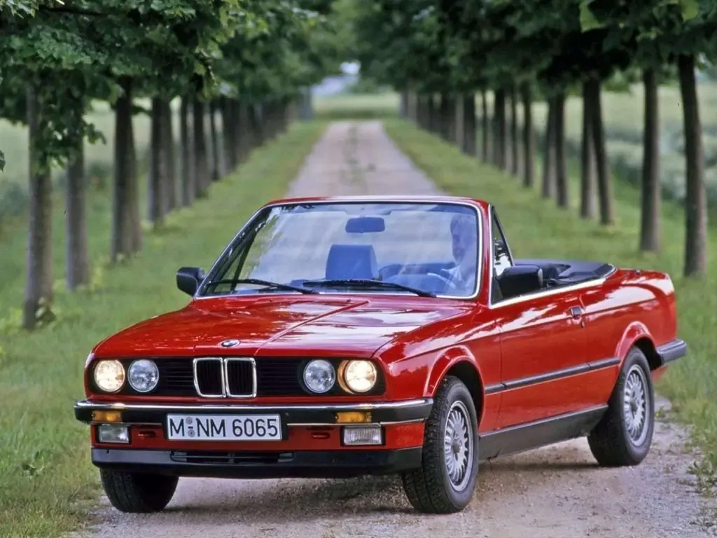 BMW 3-Series 1985, открытый кузов, 2 поколение, E30 (07.1985 - 04.1993)