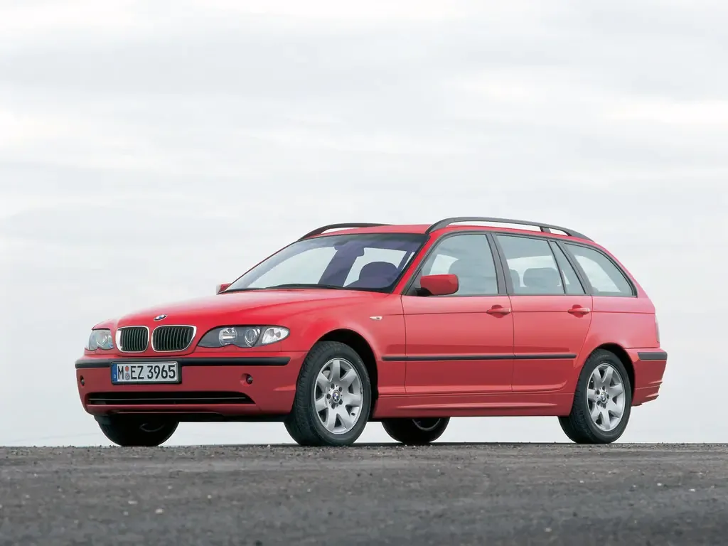 BMW 3-Series рестайлинг 2001, универсал, 4 поколение, E46 (09.2001 - 08.2005)