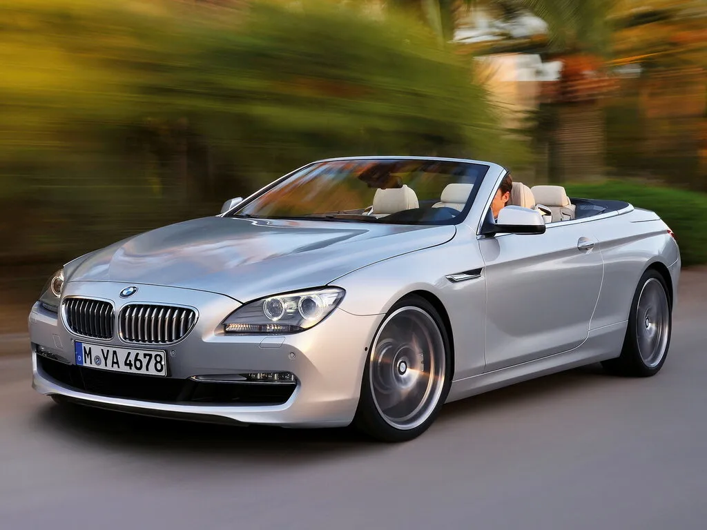 BMW 6-Series 2011, открытый кузов, 3 поколение, F12 (06.2011 - 03.2015)