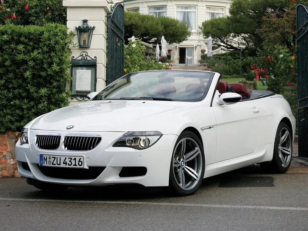 BMW 6-Series рестайлинг 2007, открытый кузов, 2 поколение, E64 (09.2007 - 08.2010)