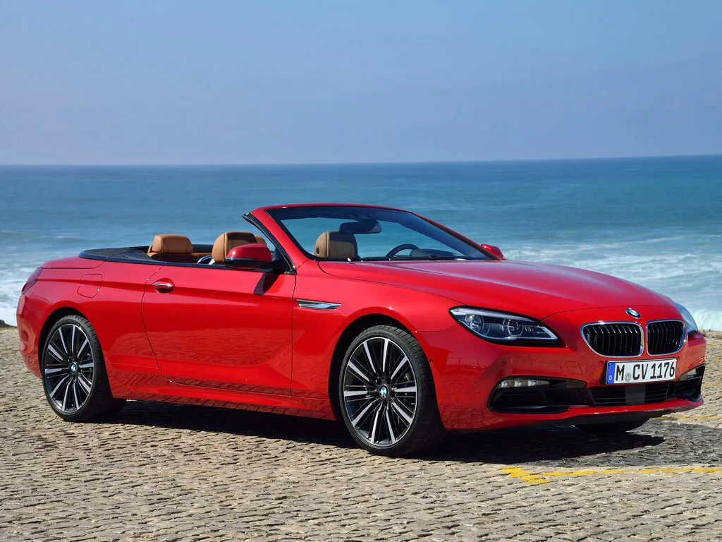 BMW 6-Series рестайлинг 2015, открытый кузов, 3 поколение, F12 (03.2015 - 11.2016)