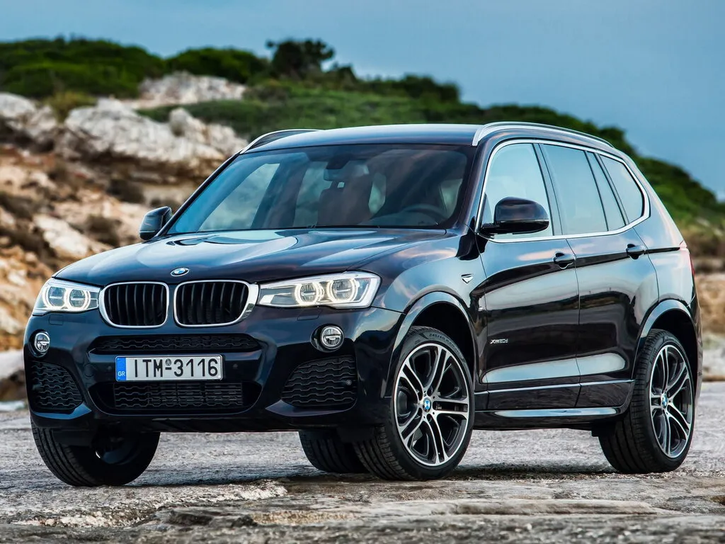 BMW X3 рестайлинг 2014, джип/suv 5 дв., 2 поколение, F25 (06.2014 - 12.2017)