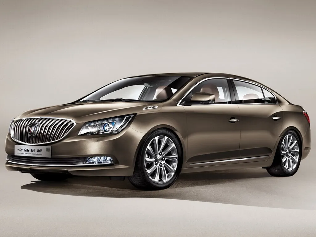 Buick LaCrosse рестайлинг 2013, седан, 2 поколение (04.2013 - 05.2016)