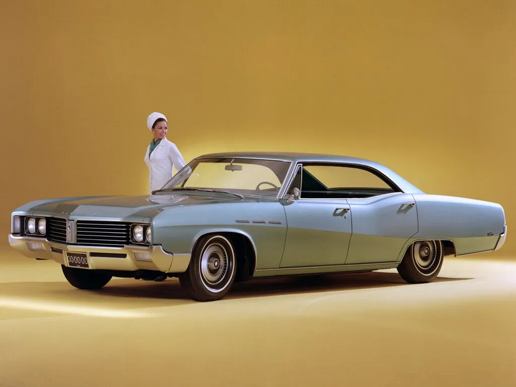 Buick LeSabre 2-й рестайлинг 1966, седан, 3 поколение (09.1966 - 09.1967)