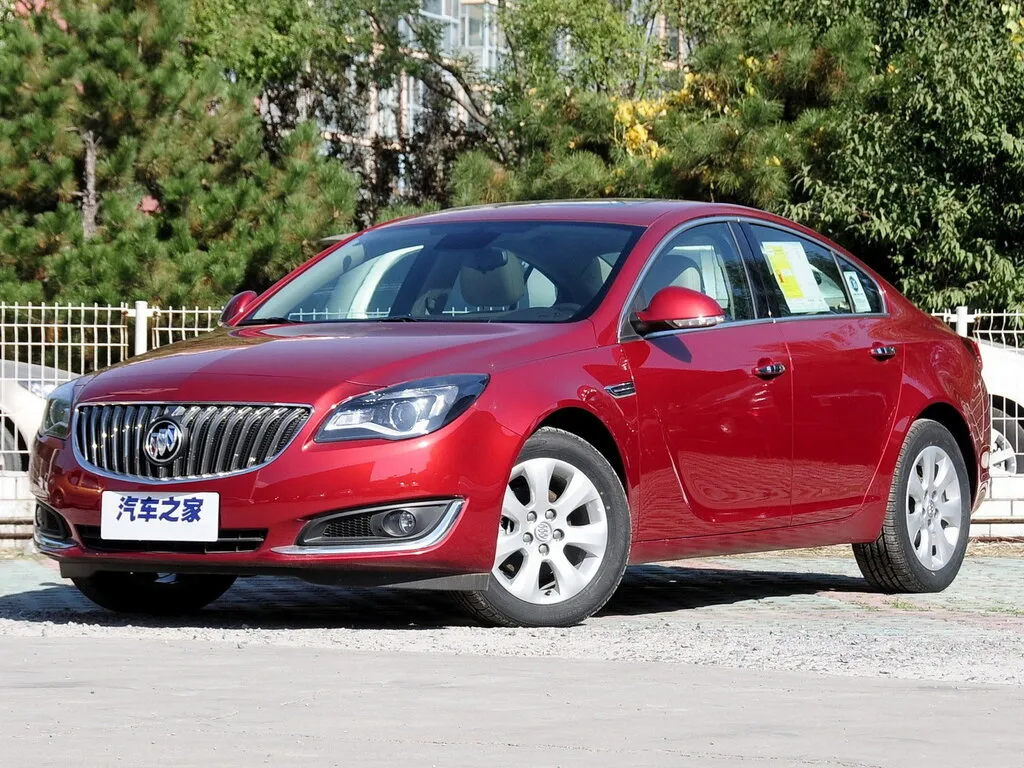 Buick Regal рестайлинг 2013, седан, 5 поколение (03.2013 - 06.2017)