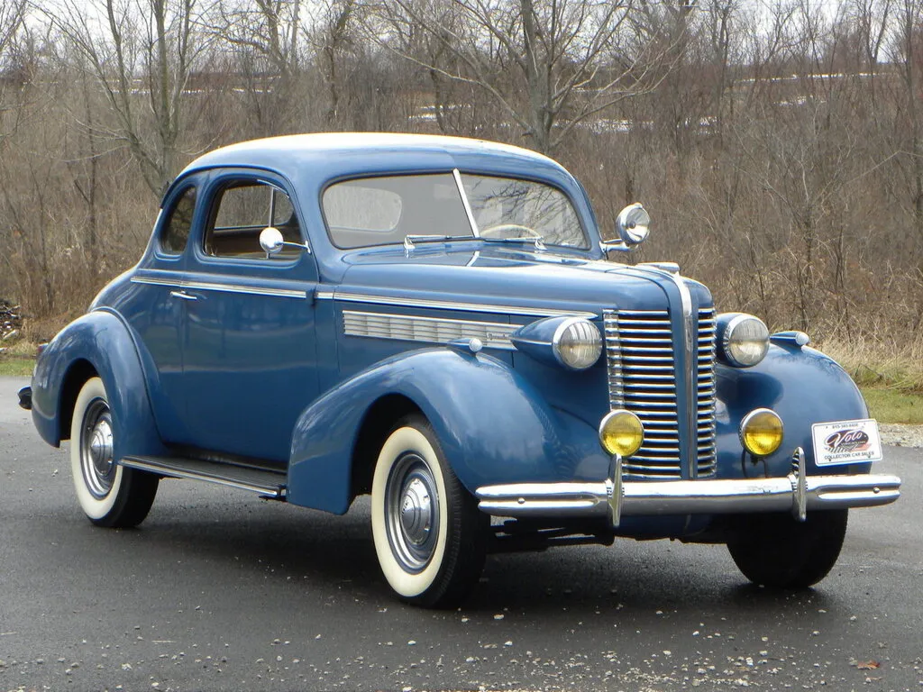 Buick Special 2-й рестайлинг 1937, купе, 1 поколение (10.1937 - 10.1938)
