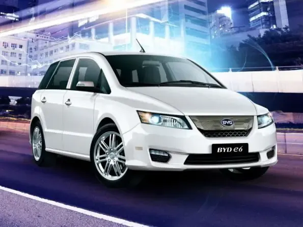 BYD e6 2011, джип/suv 5 дв., 1 поколение (01.2011 - 02.2021)