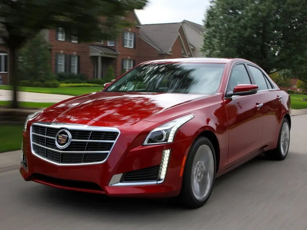 Cadillac CTS 2013, седан, 3 поколение (03.2013 - 08.2019)