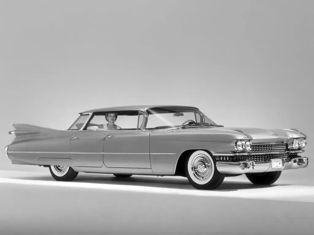 Cadillac DeVille 1958, седан, 3 поколение, Series 6300 (11.1958 - 10.1960)