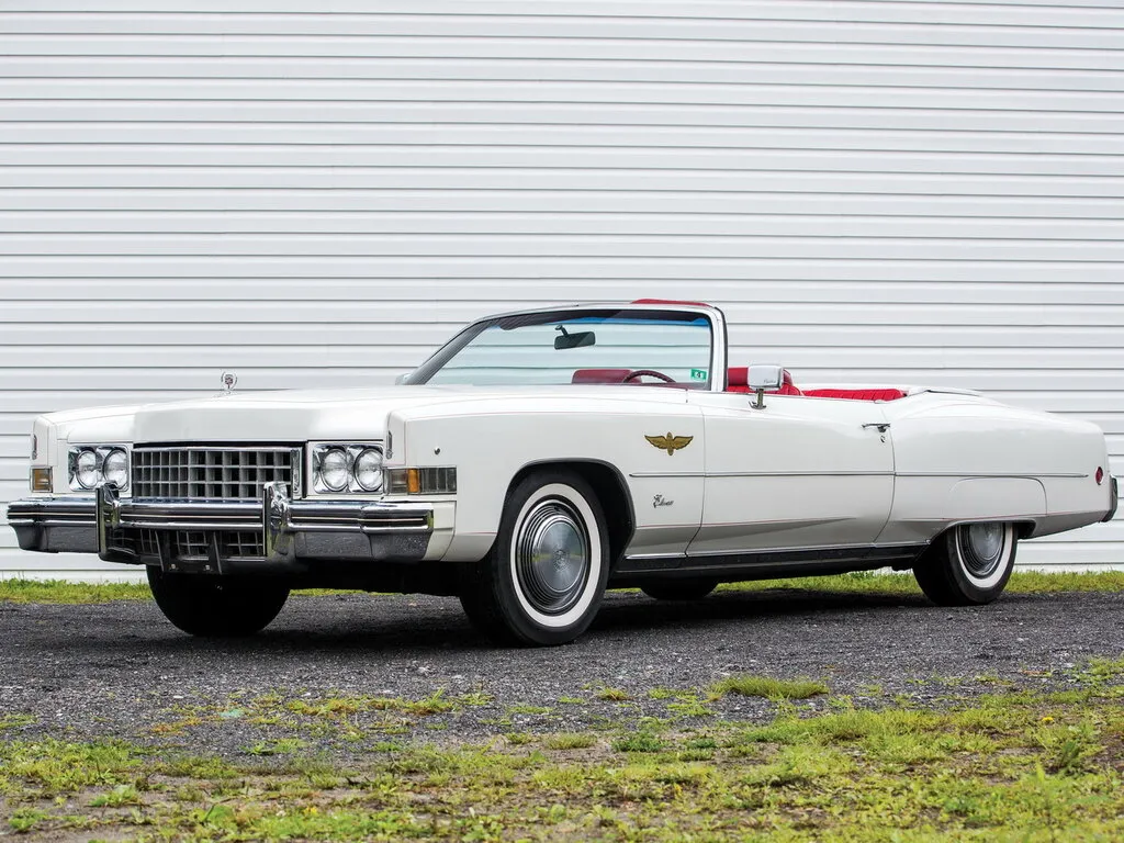 Cadillac Eldorado 2-й рестайлинг 1972, открытый кузов, 9 поколение (09.1972 - 09.1973)