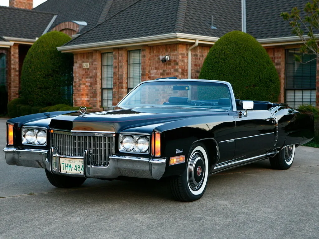 Cadillac Eldorado рестайлинг 1971, открытый кузов, 9 поколение (09.1971 - 09.1972)