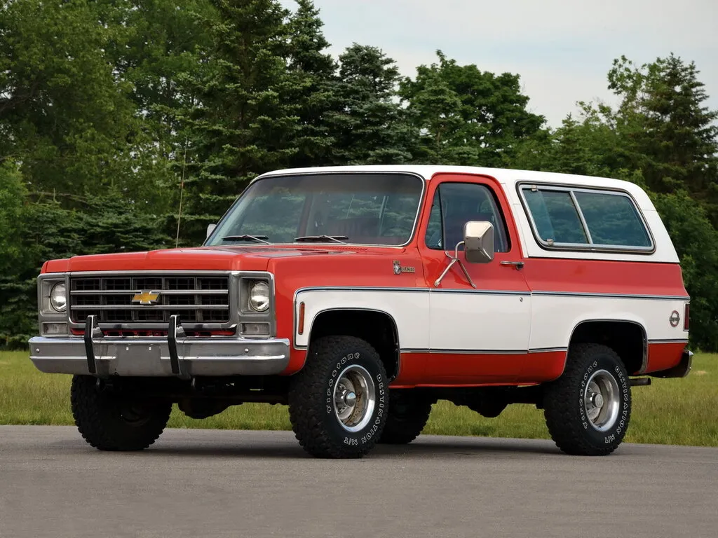 Chevrolet Blazer K5 рестайлинг 1976, джип/suv 3 дв., 2 поколение (07.1976 - 06.1981)