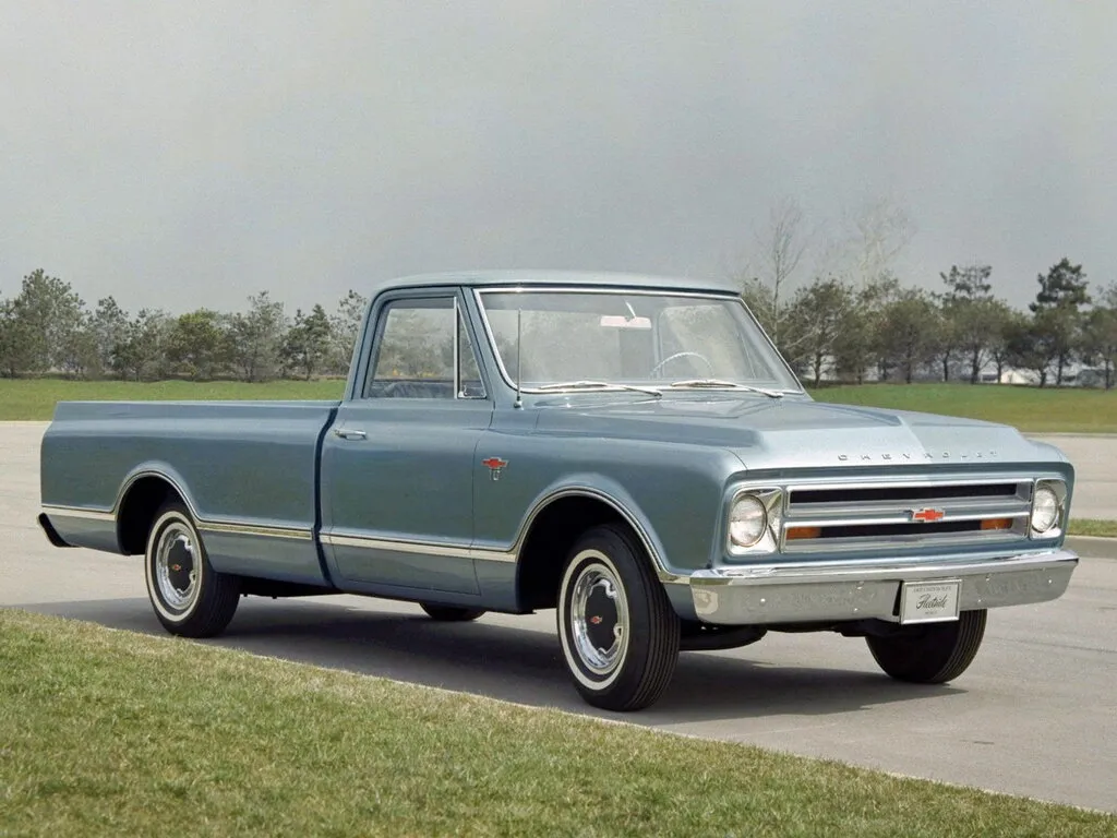 Chevrolet C10 1966, пикап, 2 поколение (09.1966 - 09.1967)