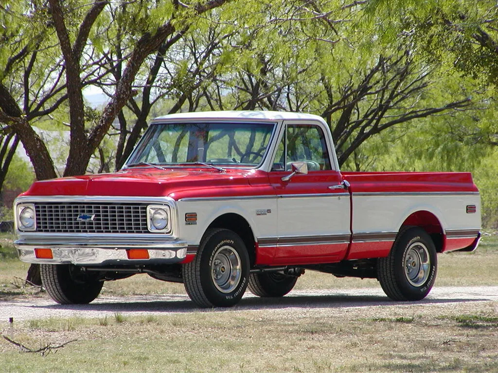 Chevrolet C10 2-й рестайлинг 1969, пикап, 2 поколение (09.1969 - 05.1972)