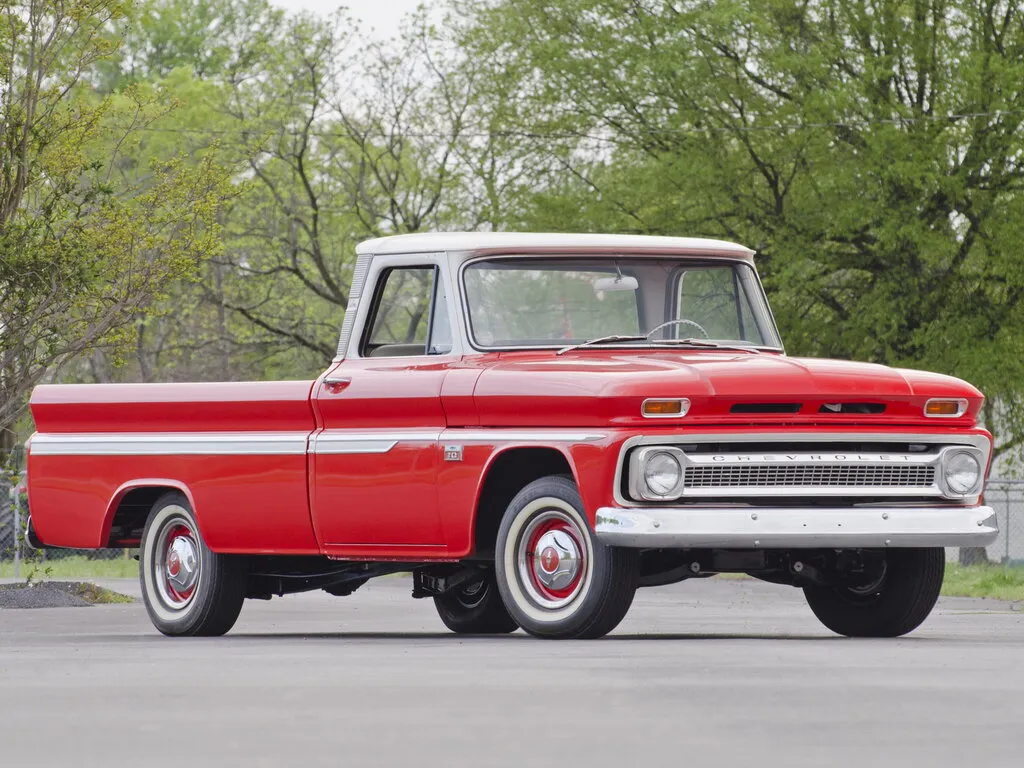 Chevrolet C10 рестайлинг 1962, пикап, 1 поколение (07.1962 - 09.1966)