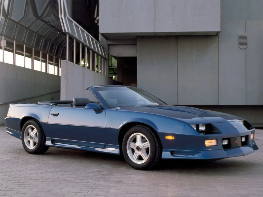 Chevrolet Camaro 2-й рестайлинг 1990, открытый кузов, 3 поколение (02.1990 - 08.1992)