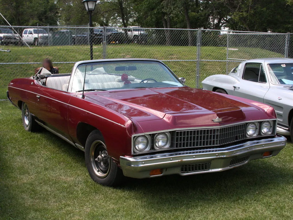 Chevrolet Caprice 2-й рестайлинг 1972, открытый кузов, 2 поколение (09.1972 - 09.1973)