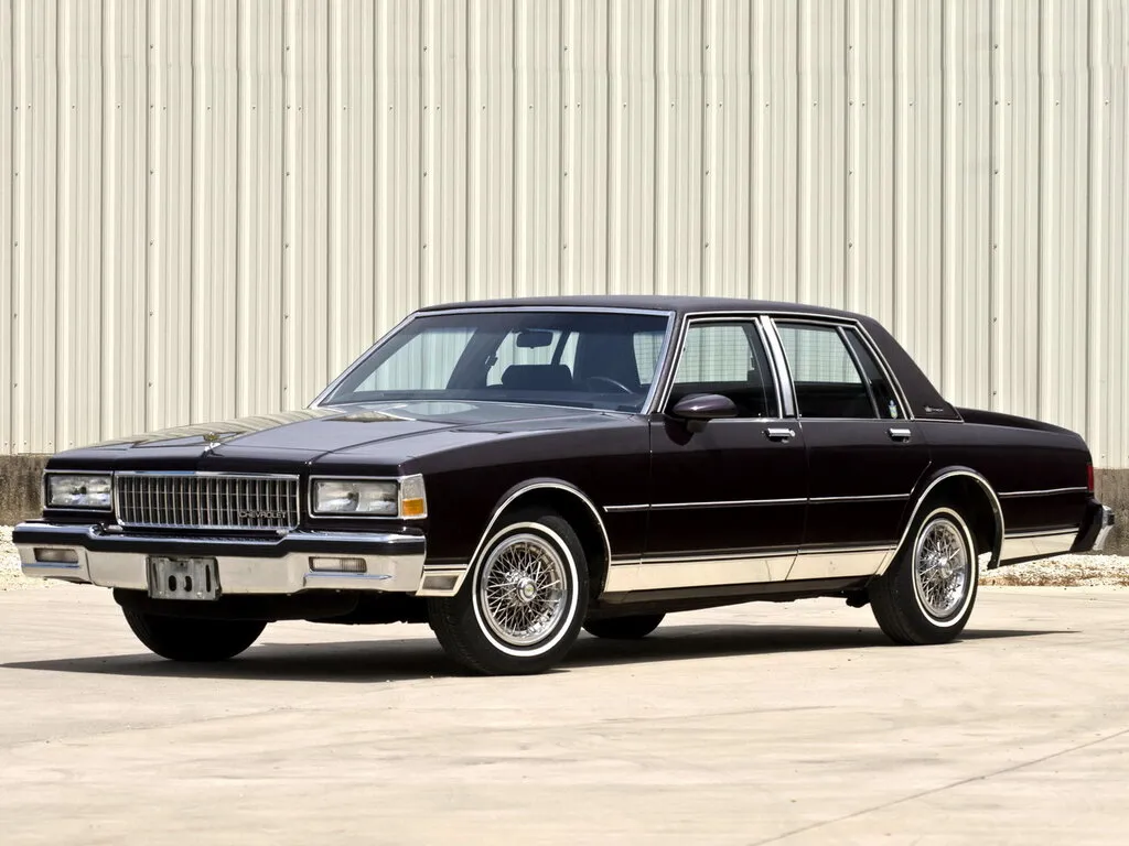 Chevrolet Caprice 2-й рестайлинг 1986, седан, 3 поколение (10.1986 - 09.1990)