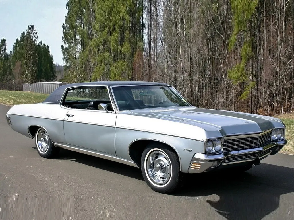 Chevrolet Caprice 5-й рестайлинг 1969, купе, 1 поколение (09.1969 - 09.1970)