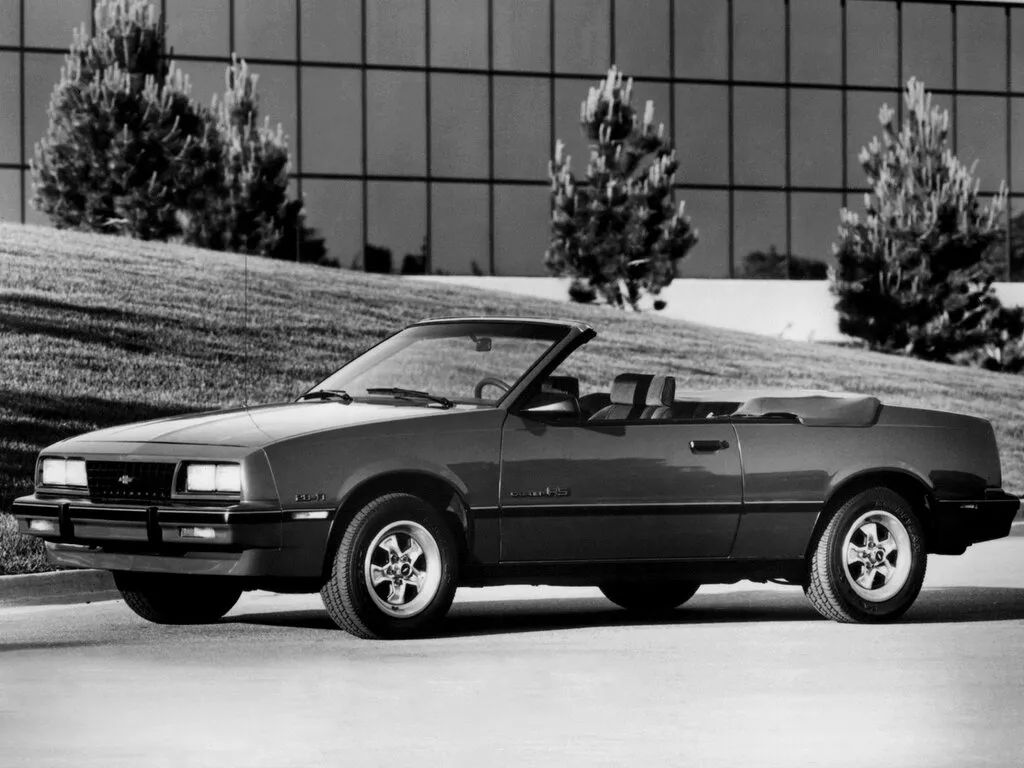Chevrolet Cavalier 1982, открытый кузов, 1 поколение (10.1982 - 09.1987)
