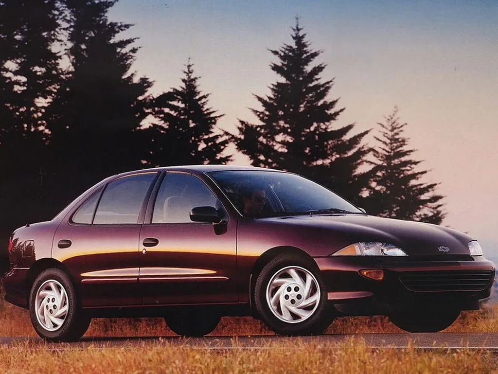 Chevrolet Cavalier 1994, седан, 3 поколение (08.1994 - 08.1999)