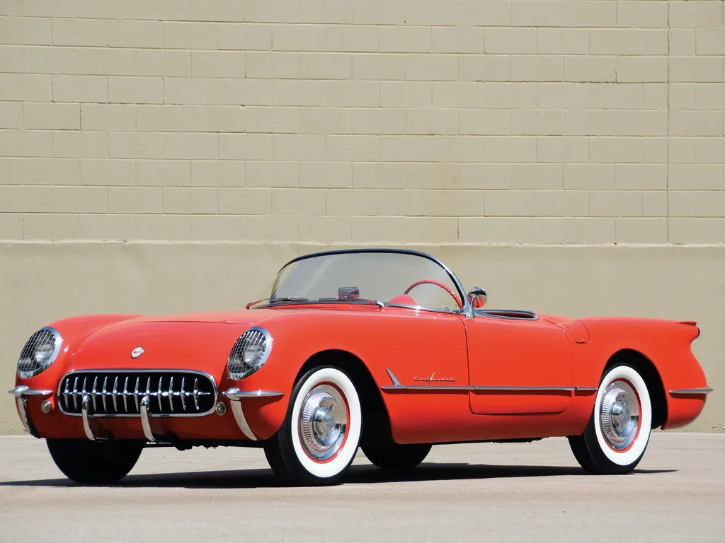 Chevrolet Corvette 1953, открытый кузов, 1 поколение, C1 (01.1953 - 11.1955)
