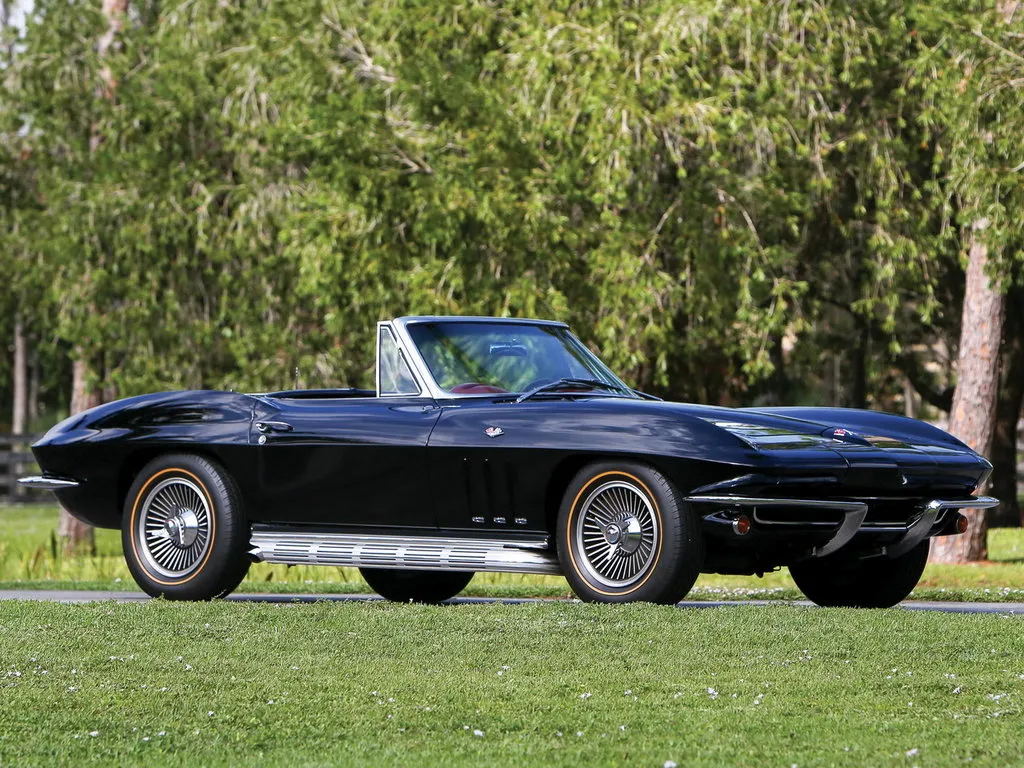 Chevrolet Corvette 1962, открытый кузов, 2 поколение, C2 (08.1962 - 07.1967)