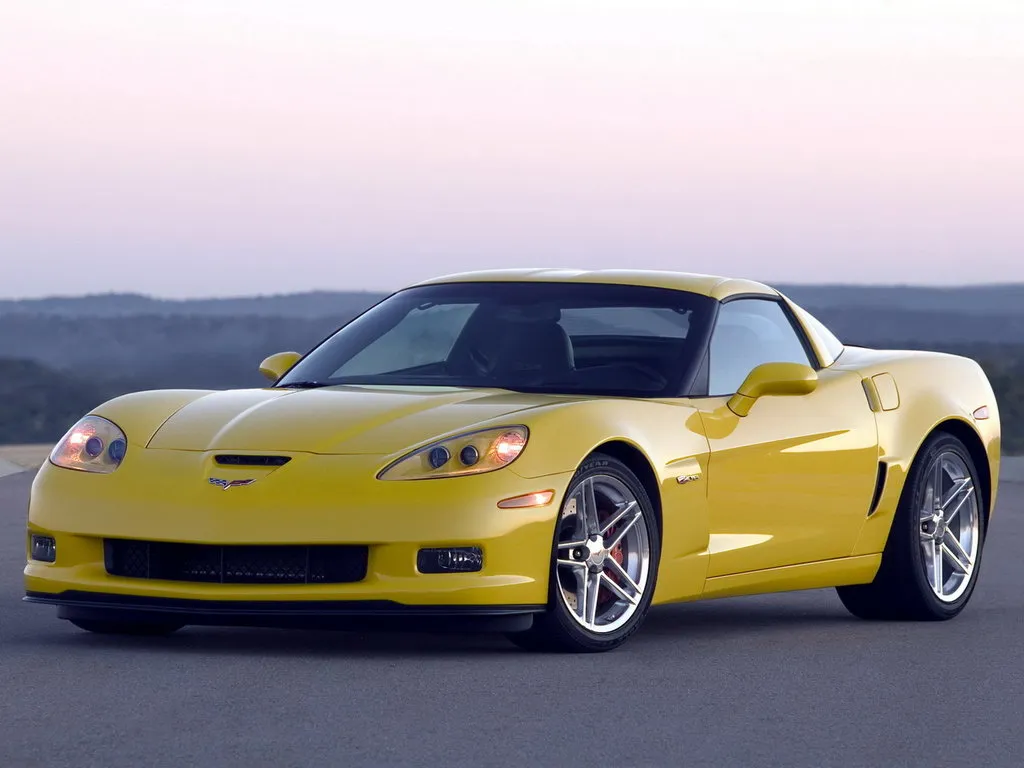 Chevrolet Corvette 2004, купе, 6 поколение, C6 (06.2004 - 02.2013)