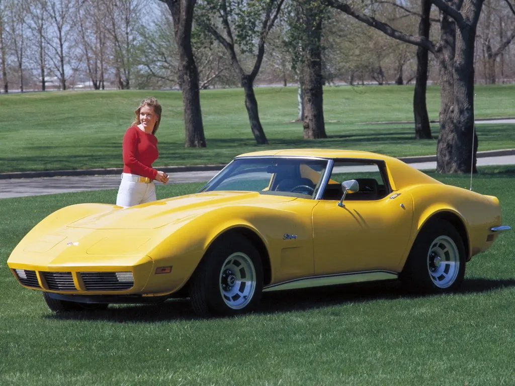 Chevrolet Corvette 2-й рестайлинг 1972, купе, 3 поколение, C3 (08.1972 - 07.1977)